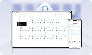UniFi UI on mobile device