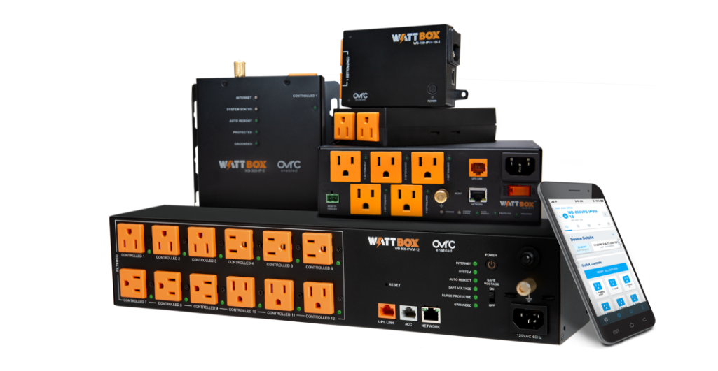 Stack of Wattbox products