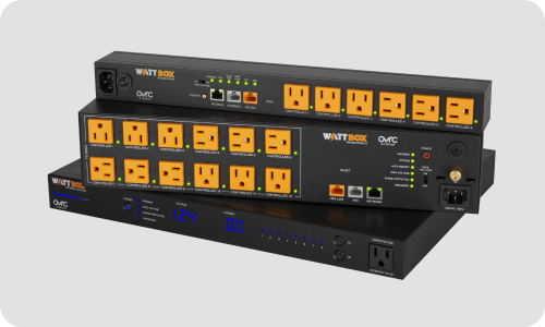 Wattbox TV installed in outdoor patio