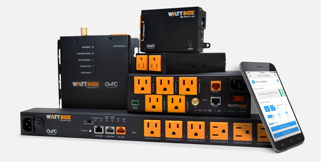 Stack of Wattbox products