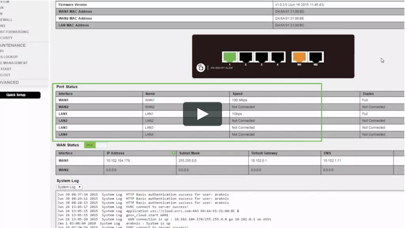 SnapAV Networking Support Category