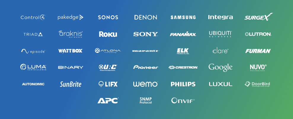 Control system logos that work with OvrC