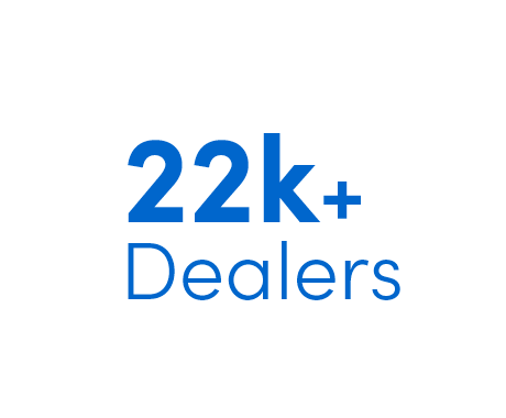 22k+ dealers