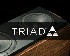 Triad speaker and logo