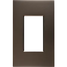 Control4® Contemporary 1-Gang Wallplate - Satin Nickel 