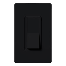 Lutron® Diva Dual-Voltage 4-Way Switch – (Black | Gloss)                                                                     