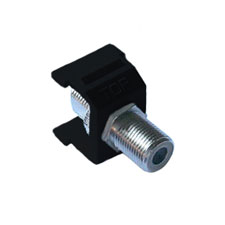 Lutron® Cable Jack Insert - (Black)                                                                                            