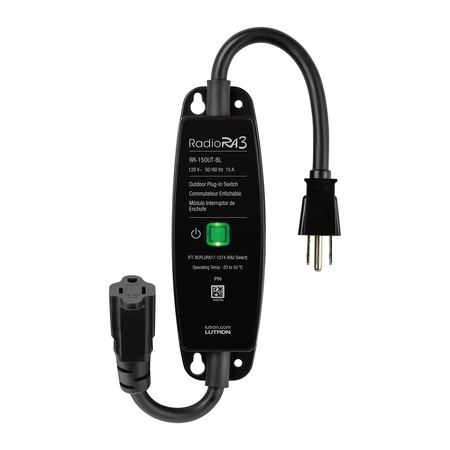 Lutron RadioRA 3 Outdoor Plug-in Switch                                                                                         