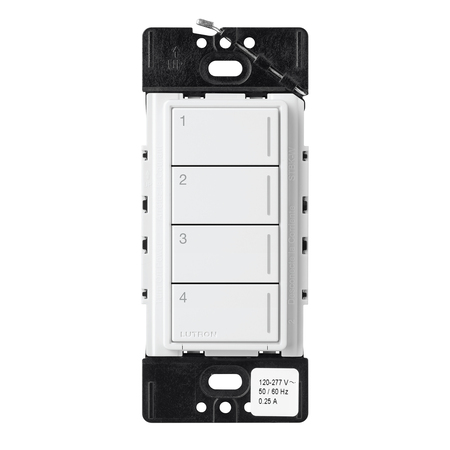 Lutron RadioRA 3 Sunnata RF Hybrid 4-Button Keypad