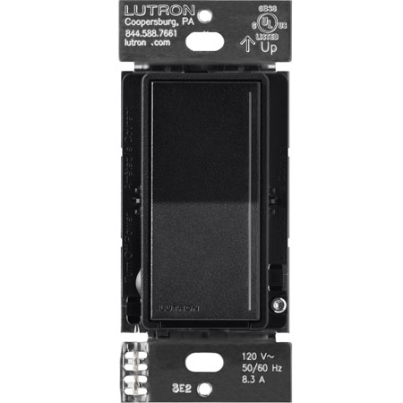 Lutron RadioRA 3 Sunnata RF Companion Touch Dimmer Switch | Midnight 