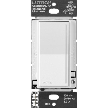 Lutron RadioRA 3 Sunnata RF Companion Touch Dimmer Switch | Snow                                                                