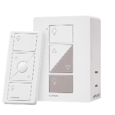 Lutron Caséta Lamp Dimmer and Remote Kit (White | Gloss) 