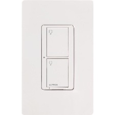 Lutron Caséta Switch for Light/Fan Control (White | Gloss)                                                                     