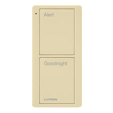 Lutron® Pico 2-Button Bedside Keypad - (Ivory | Gloss) 