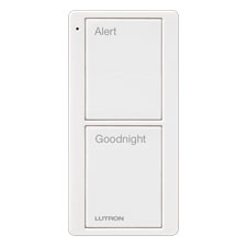 Lutron® Pico 2-Button Bedside Keypad - (White | Gloss) 