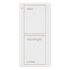 Lutron® Pico 2-Button Bedside Keypad - (White | Gloss) 