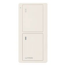 Lutron® Pico 2-Button Power Icon Remote – (Satin | Biscuit) 