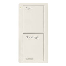 Lutron® Pico 2-Button Bedside Keypad - (Biscuit | Satin ) 