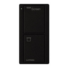 Lutron® Pico 2-Button Screen Remote - (Midnight | Satin)                                                                       