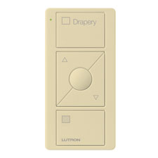 Lutron® Pico 3-Button Drapery Remote - (Ivory | Gloss)                                                                         