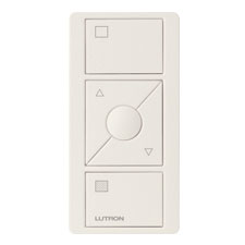 Lutron® Pico 3-Button Raise/Lower Shade Remote With Shade Icons - (Biscuit | Satin) 