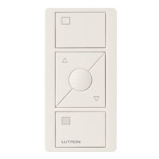 Lutron® Pico 3-Button Raise/Lower Shade Remote With Shade Icons - (Biscuit | Satin)