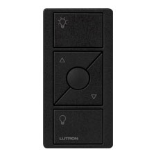Lutron® Pico 3-Button Raise/Lower Light Remote - (Midnight | Satin) 