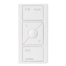 Lutron® Pico Audio Remote - (Snow | Satin) 