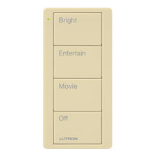 Lutron® Pico 4-Button Family Room Keypad - (Ivory | Gloss)