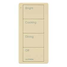 Lutron® Pico 4-Button Kitchen Keypad - (Ivory | Gloss)