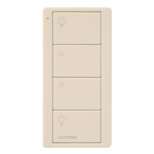 Lutron® Pico 4-Button Raise/Lower Light Remote - (Light Almond | Gloss) 