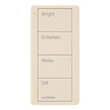 Lutron® Pico 4-Button Light Remote - (Light Almond | Gloss)
