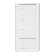 Lutron® Pico 4-Button Raise/Lower Light Remote - (White | Gloss) 