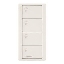 Lutron® Pico 4-Button 3-Preset Light Icon Remote - (Biscuit | Satin)                                                           