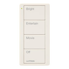 Lutron® Pico 4-Button Family Room Keypad - (Biscuit | Satin)