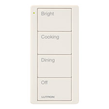Lutron® Pico 4-Button Kitchen Keypad - (Biscuit | Satin)                                                                       