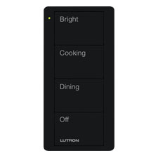 Lutron® Pico 4-Button Kitchen Keypad - (Midnight | Satin)