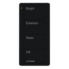 Lutron® Pico 4-Button Light Remote - (Midnight | Satin)