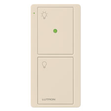Lutron® Pico 2-Button Nightlight Icon Remote – (Light Almond) 