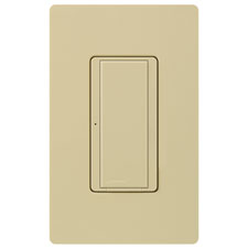 Lutron® Maestro Dual Voltage 2-Wire Switch - (Ivory | Gloss) 