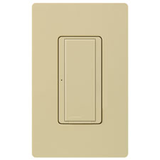 Lutron® Maestro Dual Voltage 2-Wire Switch - (Ivory | Gloss)