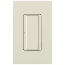 Lutron® Maestro Dual Voltage 2-Wire Switch - (Light Almond | Gloss)