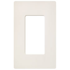 Lutron® Claro 1-Gang Wallplate - (Biscuit | Satin)                                                                             