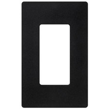 Lutron® Claro 1-Gang Wallplate - (Midnight | Satin) 