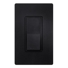 Lutron® Diva Dual-Voltage 4-Way Switch – (Midnight| Satin)