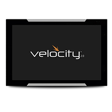 Atlona® Velocity System 8″ Scheduling Touch Panel | Black 