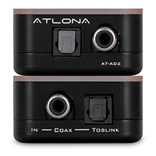 Atlona® Optical/Digital Coaxial 2-Way Converter 