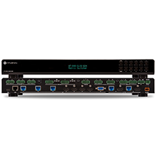 Atlona® Conferencing 4K Ultra HD Multi-Format Matrix Switcher with Dual Mirrored HDMI / HDBaseT Outputs - 8x2 