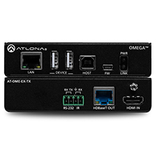 Atlona® Omega™ HDBaseT Transmitter for HDMI with USB 