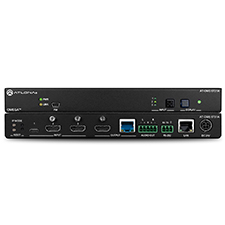 Atlona® Omega™ Three-Input Switcher for HDMI and USB-C with Audio De-embedding 